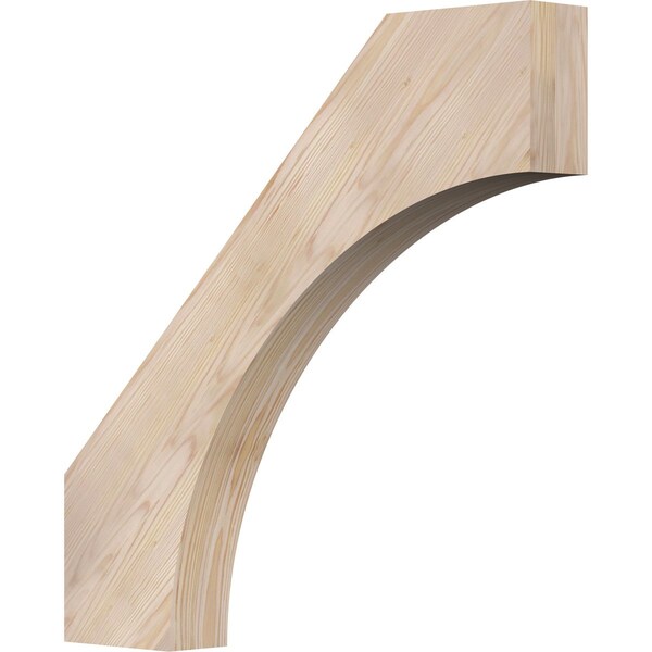 Ekena Millwork 3 1/2"W x 26"D x 26"H Westlake Smooth Knee Brace, Douglas Fir BRC04X26X26WTL00SDF - main